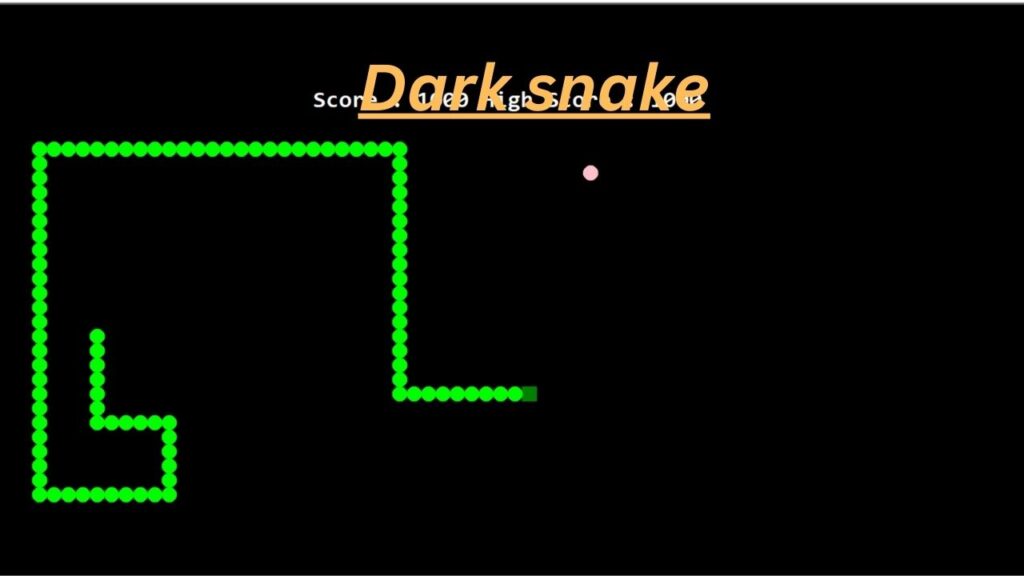 Dark snake